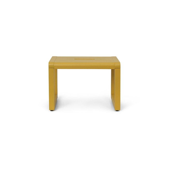 Ferm Living Brnetaburet - Little Architect Stool - Gul