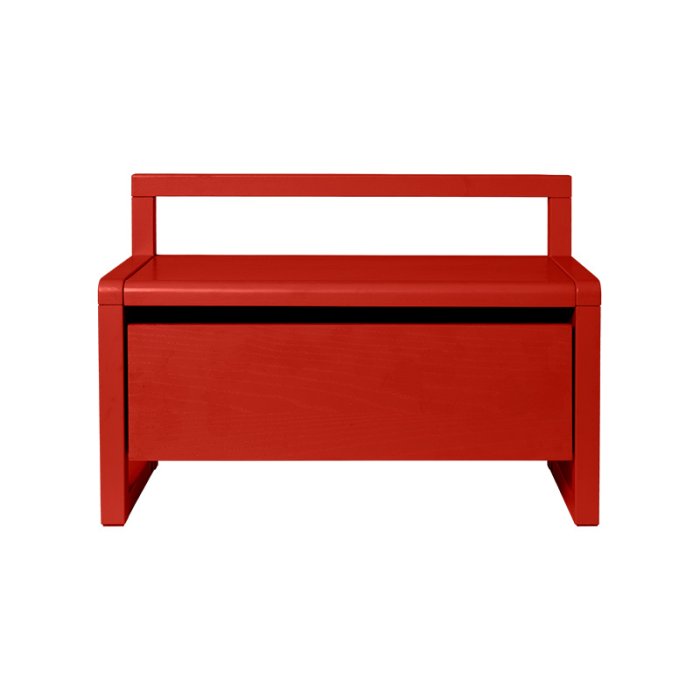 Ferm Living Little Architect Storage B�nk Poppy Red