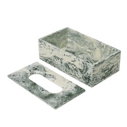 Ferm Living Mist Lommetrkldeholder Emerald Off-white