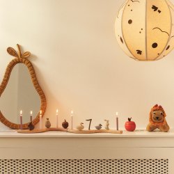 Ferm Living Loopi Figurer Svane/�lling S�t af 2 Multi