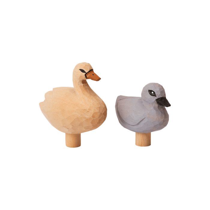 Ferm Living Loopi Figurer Svane/�lling S�t af 2 Multi