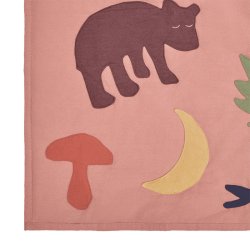 Ferm Living Lunden T�ppe Rose/Multi