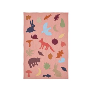 Ferm Living Lunden T�ppe Rose/Multi