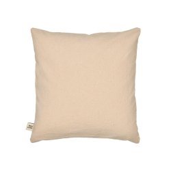 Ferm Living Lunden Pude 30x30 cm Off-white/Dark Chocolate