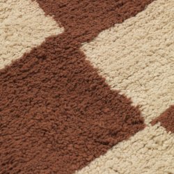 Ferm Living Mara Washable Rug Tppe - Rust/Warm Sand