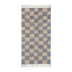 Ferm Living Mara Washable Rug Tppe Mist Blue/Warm Sand