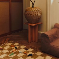 Ferm Living Mara Washable Rug Tppe Tan/Warm Sand