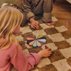 Ferm Living Mara Washable Rug Tppe Tan/Warm Sand