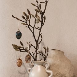 Ferm Living Marble Easter Eggs - 4 stk. 