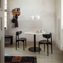 Ferm Living Mineral Spisebord Bianco Curia Sort