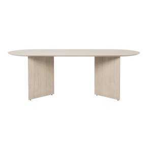 Ferm Living Mingle Bordplade Oval 220cm Natur