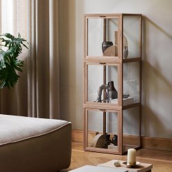 Ferm Living Miru Glass Montre Natur