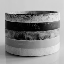 Ferm Living Mist Tray Rund 20 cm Charcoal