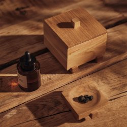 Ferm Living Moku Boks Natur Eg