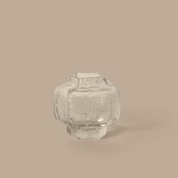 Ferm Living Mokuri Vase H15 cm Klar