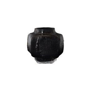 Ferm Living Mokuri Vase H15 cm Sort