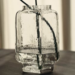 Ferm Living Mokuri Vase H25 cm Klar