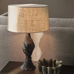 Ferm Living Moltan Lampefod - Sort