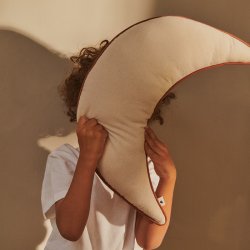 Ferm Living Moon Pude Undyed