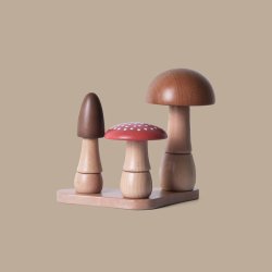 Ferm Living Mushroom Stacking Blocks Stabelklodser Multi