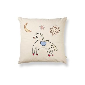 Ferm Living Naive Pude - Hest - 40x40 cm
