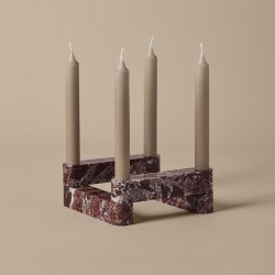 Ferm Living Newel Modular Lysestage Rosso