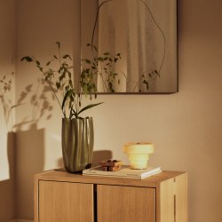 Ferm Living Nium Vase H23 cm Dark Sage