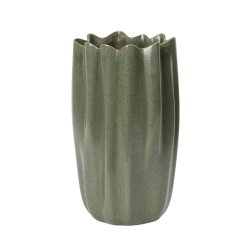 Ferm Living Nium Vase H23 cm Dark Sage