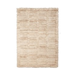 Ferm Living Norte Grid T�ppe 160x235 cm Natural