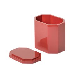 Ferm Living Nova Storage ske 10x7,5 cm Picante Red