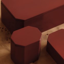 Ferm Living Nova Storage ske 10x7,5 cm Picante Red