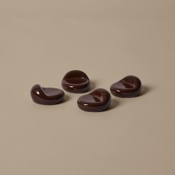 Ferm Living Nube Krukkefod 4 stk. Carob Brown