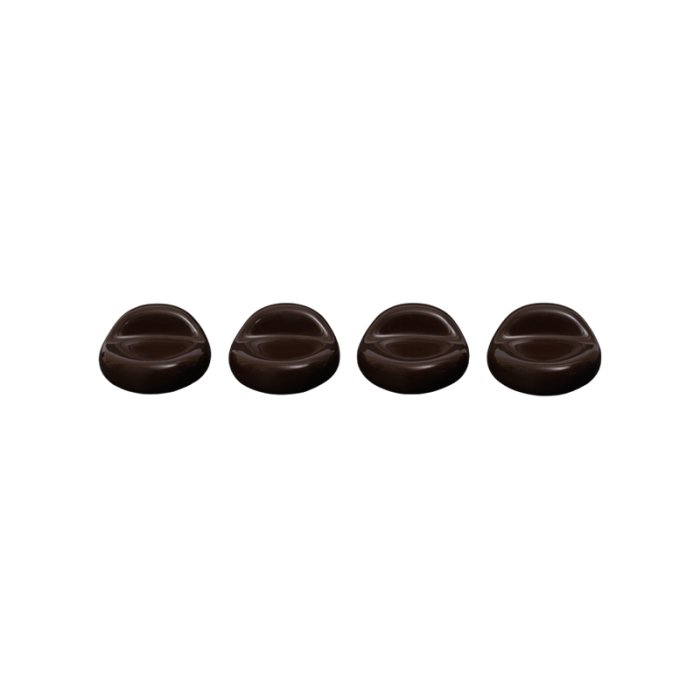 Ferm Living Nube Krukkefod 4 stk. Carob Brown