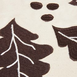 Ferm Living Oak Juletrstppe Firkantet Natural