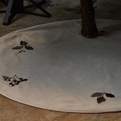 Ferm Living Oak Juletrstppe Rundt Natural