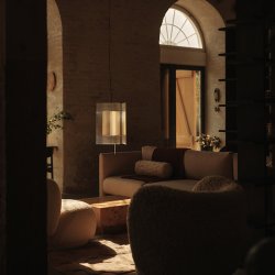 Ferm Living Oeste Pendel Lampe Klar