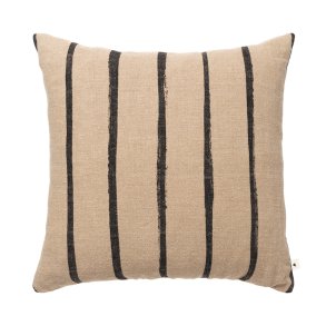 Ferm Living Oleo Pude 50x50 cm Natural/Sort