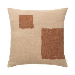 Ferm Living Oleo Pude 50x50 cm Natural/Sugar Kelp