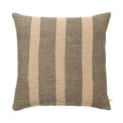 Ferm Living Oleo Pude 50x50 cm Tea Green/Natural