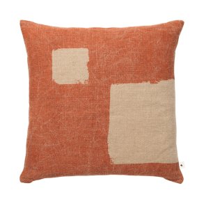 Ferm Living Oleo Pude 50x50 cm Terracotta/Natural