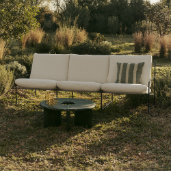 Ferm Living Oleo Pudebetrk 50x50 cm Tea Green/Natural