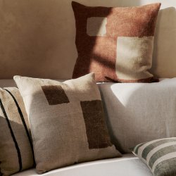 Ferm Living Oleo Pudebetrk Terracotta/Natural