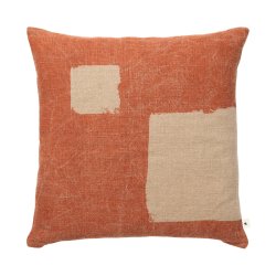 Ferm Living Oleo Pudebetrk Terracotta/Natural
