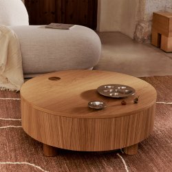 Ferm Living Olles Storage Sofabord 80 cm