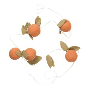 Ferm Living Oranges Guirlande Orange/Green