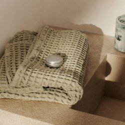 Ferm Living Organic Hndklde 50x100 cm Light Celedon