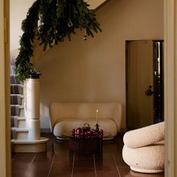 Ferm Living Orrith Ornamenter 2 stk. Messingfinish