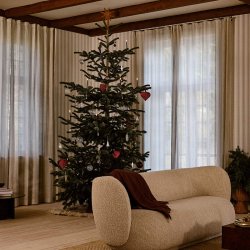 Ferm Living Orrith Ornamenter 2 stk. Messingfinish
