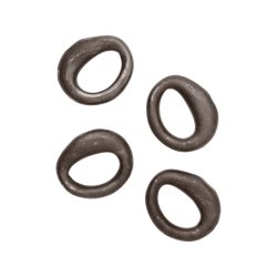 Ferm Living Orrith Servietringe 4 stk. Rustic Bronzefinish