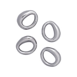 Ferm Living Orrith Servietringe 4 stk. S�lvfinish